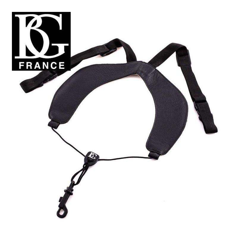 加寬薩克斯風吊帶 法國 BG S50SH 中音.次中音SAX通用 — 三峽銅管 / 管樂