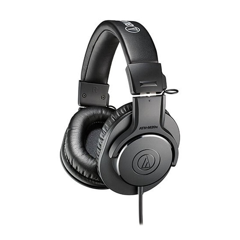 Audio-Technica 鐵三角 耳罩式耳機 ATH-M20x 專業監聽耳筒 Audio-Technical Global — 三峽音響 / 音箱