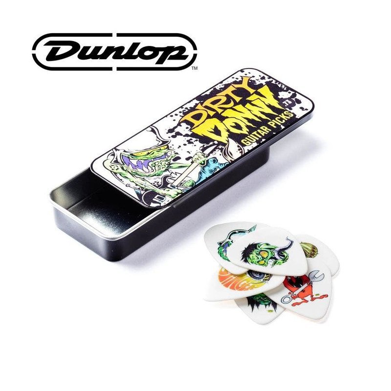 Dunlop 美國 DUNLOP BL111T Dirty Donny 彈片組 彈片/PICK/撥片 6片/盒 — 三峽Pick