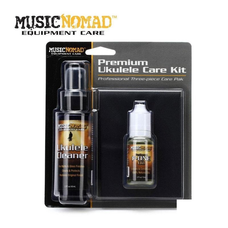 Music Nomad MN142 烏克麗麗保養三件組 — 三峽烏克麗麗