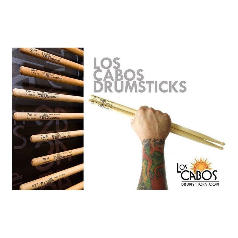 Los Cabos 鼓棒 北美白胡桃木鼓棒 — 三峽鼓 / 打擊