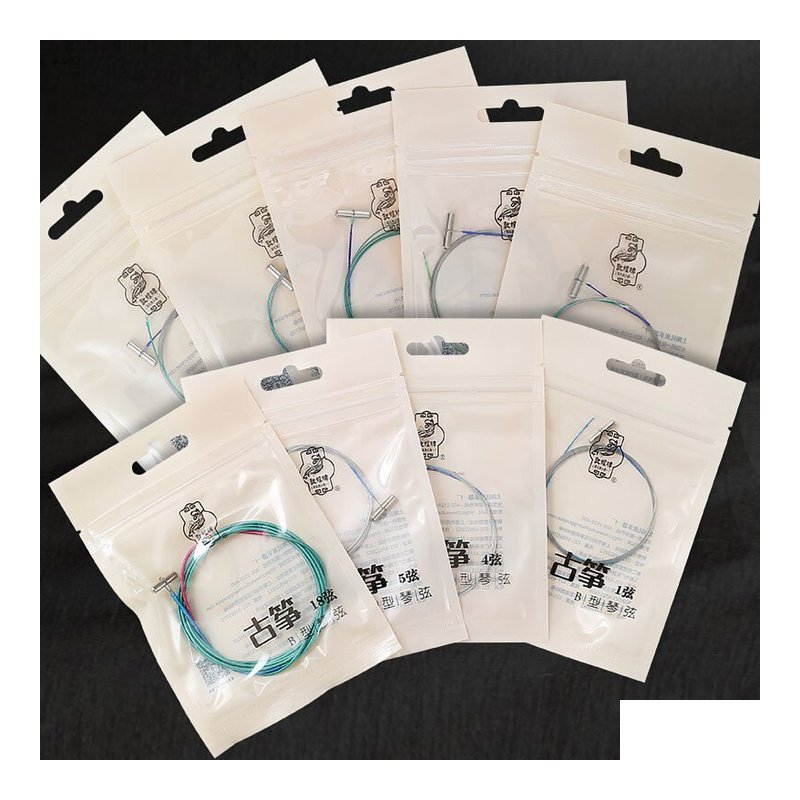 2451 敦煌A型 B型古箏弦 1-21條整套 — 三峽配件 / 週邊