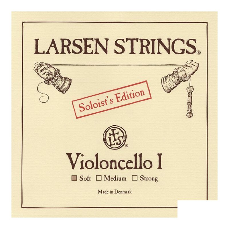 大提琴弦 (第一弦 A弦) 丹麥 Larsen Soloist 中張力 5511 — 三峽弦樂器