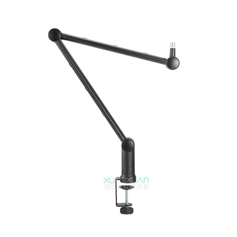Thronmax 黑曼巴-隱線桌邊架 TMMS-S3-ZOOM 附帶夾線槽 兼容所有標準減震架 麥克風架 — 三峽麥克風