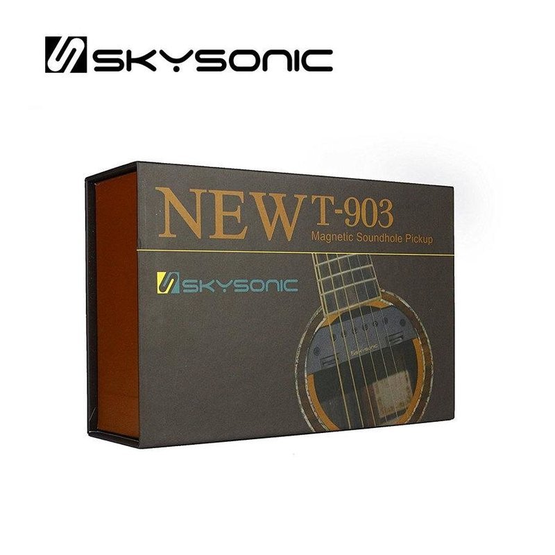 SkySonic SkySonic T903 木吉他拾音器 雙線圈拾音器 隱形麥克風 T-903 雙系統 可免鑽孔 — 三峽木吉他 / 民謠吉他