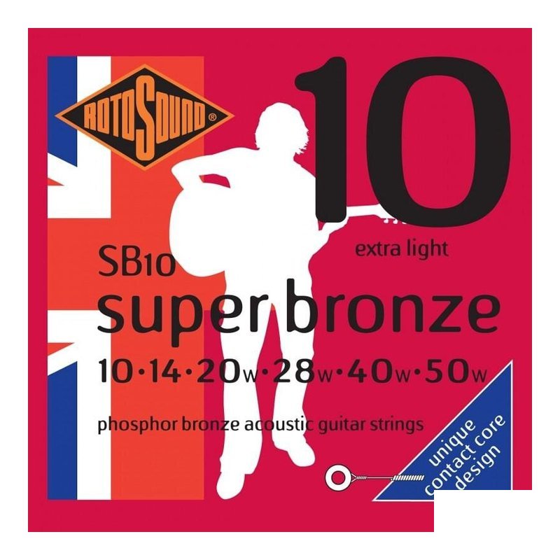 英國ROTOSOUND 英國ROTOSOUND SB10 /SB11 /SB12 鋼琴磷青銅 木吉他弦 旋弦公司貨 — 三峽木吉他 / 民謠吉他