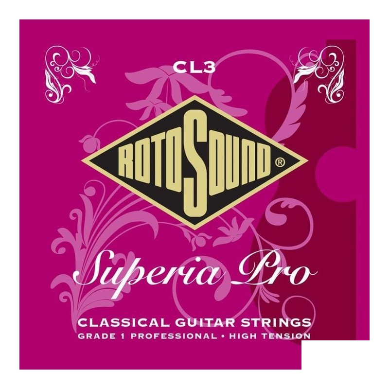 英國ROTOSOUND 英國ROTOSOUND CL3 /CL4 古典吉他弦 SUPERIA PRO 套弦 旋弦公司貨 — 三峽古典吉他