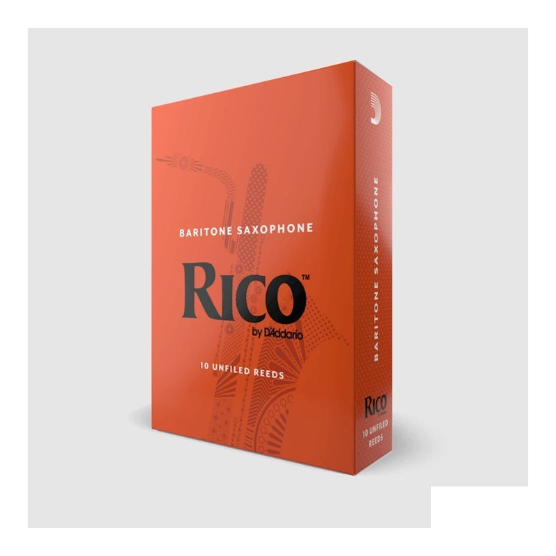 美國 RICO RI-BS Baritone 上低音 薩克斯風 竹片 SAX 各尺寸 10片裝 — 三峽銅管 / 管樂