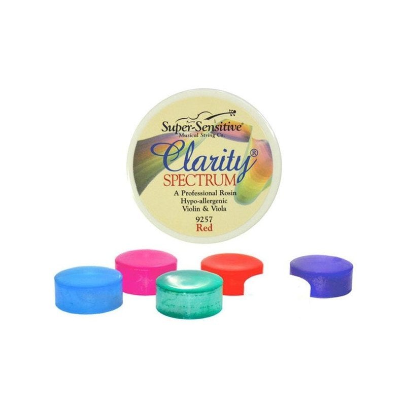 美國 Super-Sensitive Clarity Spec 彩色松香 小提琴、中提琴松香 — 三峽弦樂器
