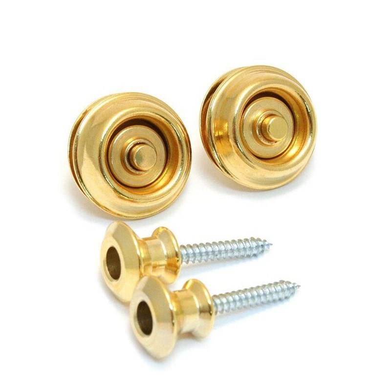 Dunlop Dunlop SLS1034G 安全肩帶釦 金色 公司貨 — 三峽背帶