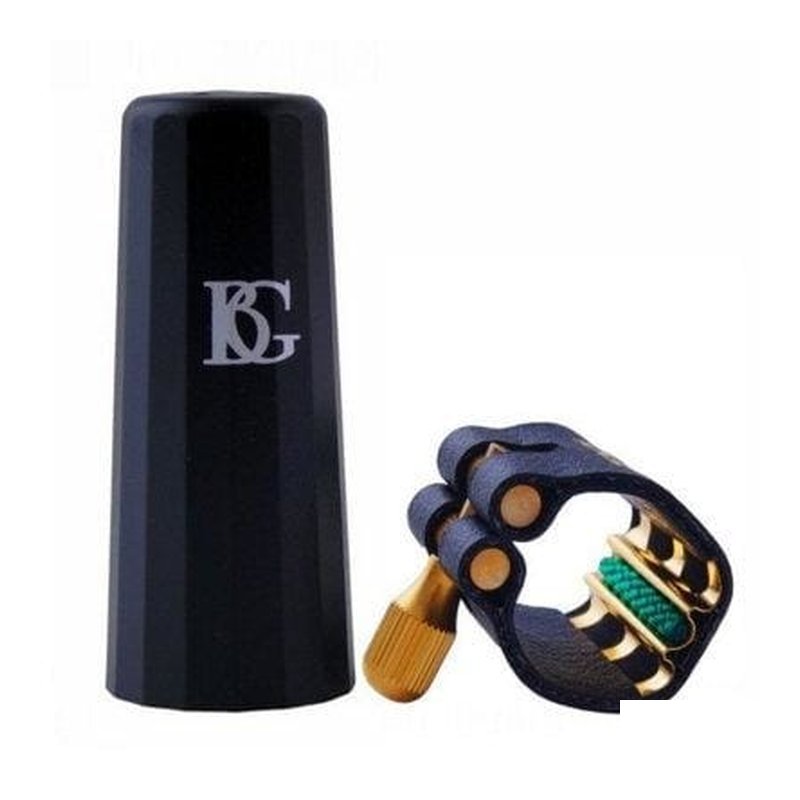 高音薩克斯風束圈 法國BG L14SR Soprano 附原廠吹嘴蓋 法國製 — 三峽銅管 / 管樂