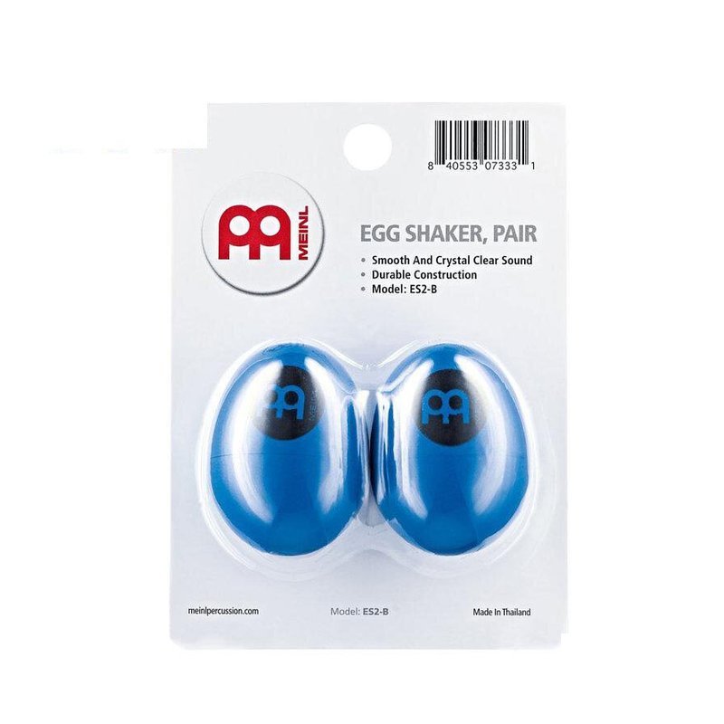 Meinl 德國 MEINL ES2-B 藍色 蛋沙鈴 兩入裝 沙鈴 — 三峽鼓 / 打擊