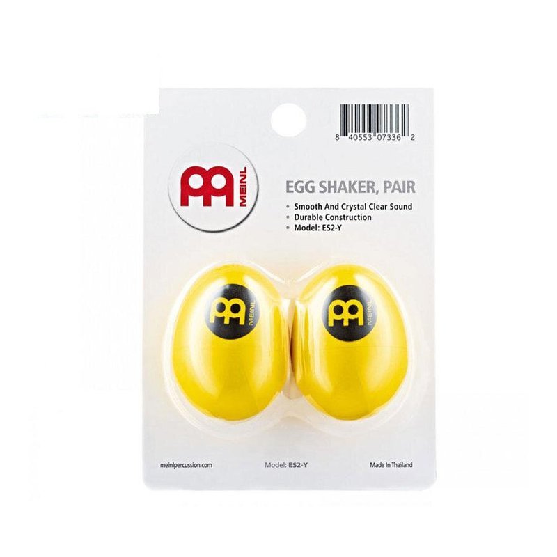 Meinl 德國 MEINL ES2-Y 黃色 蛋沙鈴 兩入裝 沙鈴 — 三峽鼓 / 打擊