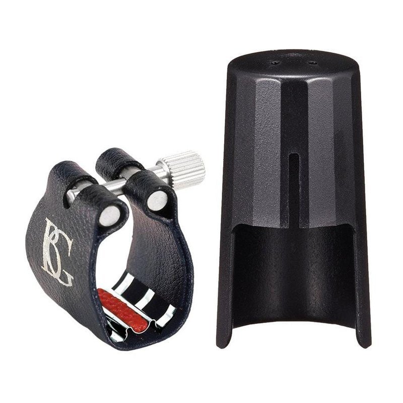 豎笛束圈 法國 BG L4RS 黑管 皮質束圈+鍍銀墊片 附原廠吹嘴蓋 法國製 — 三峽配件 / 週邊