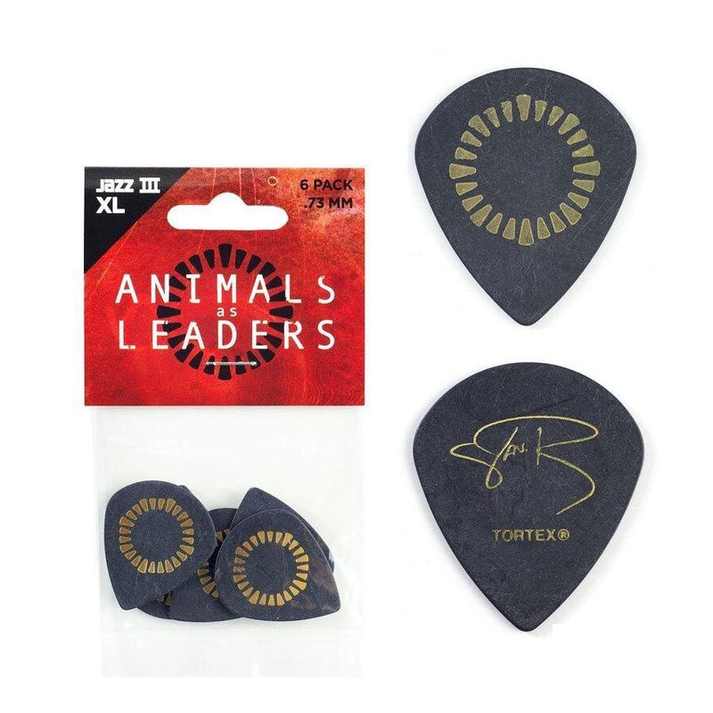 PICK PICK 彈片 美國Dunlop AALP04 0.73mm 6片入 Jazz III XL — 三峽Pick