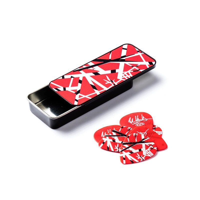 Dunlop Dunlop 彈片 EVH FRANKENSTEIN PICK TIN 鐵盒EVH簽名款 EVHPT02 — 三峽Pick