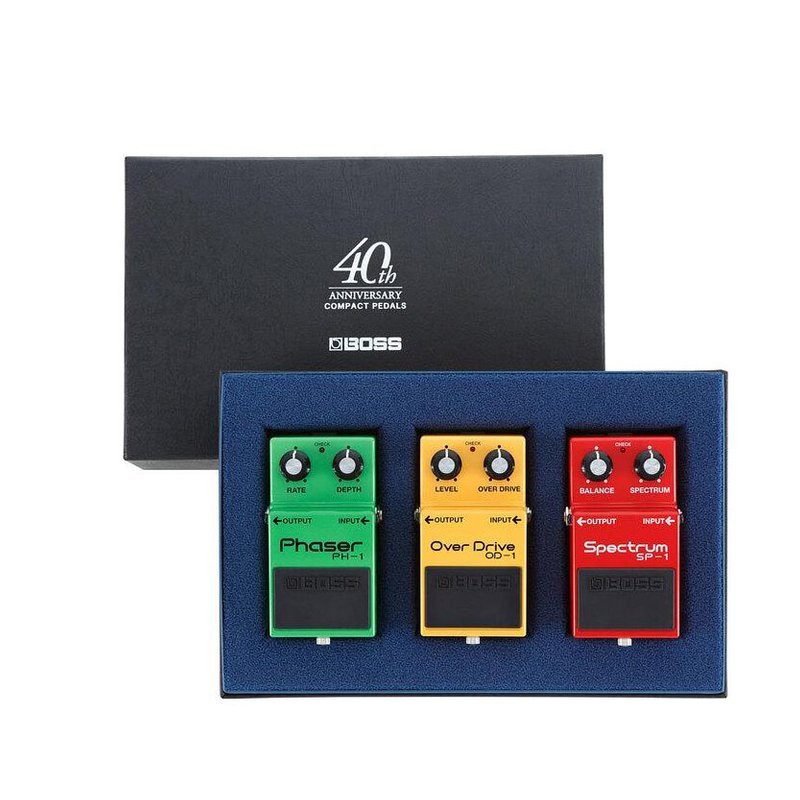 BOSS BOSS BOX-40 40週年效果器套組 限量精裝套組 效果器 — 三峽效果器
