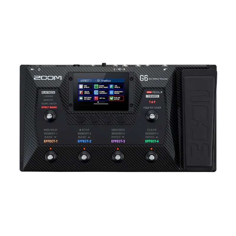 (預購中)Zoom (預購中)Zoom / G6 吉他綜合效果器 — 三峽吉他 / Bass