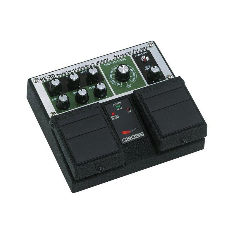 BOSS 雙踏板效果器 BOSS RE-20 空間迴音 — 三峽效果器