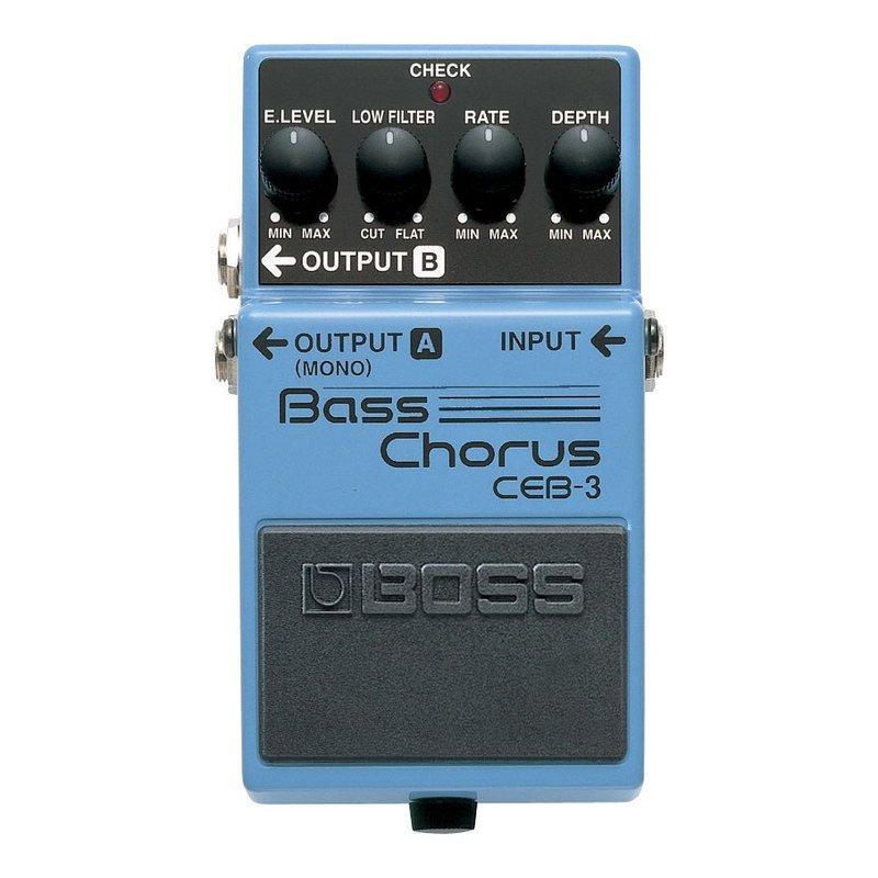 BOSS 效果器 貝士 和聲 BOSS CEB-3 Bass Chorus — 三峽木吉他 / 民謠吉他