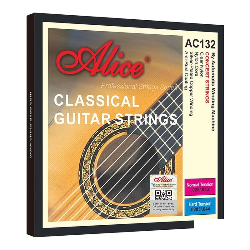 Alice AC132 古典吉他弦 升級版 高級尼龍弦 紙盒裝 — 三峽古典吉他
