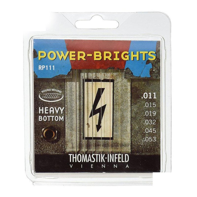 奧地利 Thomastik Power-Bright系列 RP111 手工電吉他弦 清晰 延音 — 三峽木吉他 / 民謠吉他