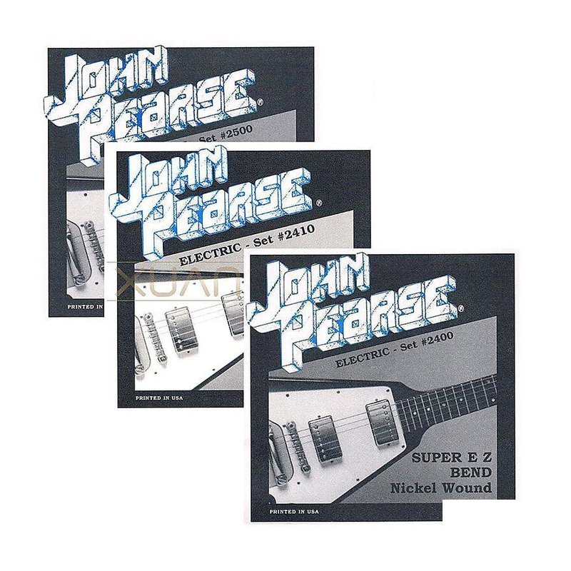 John Pearse 經典美製 電吉他弦 音色飽滿 2400 2500 — 三峽吉他 / Bass