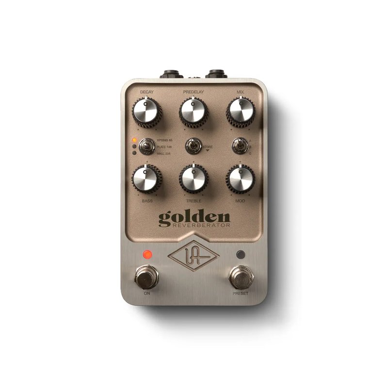 Universal Audio Universal Audio / Golden Reverb Pedal 殘響效果器 (GPM-GOLD) <台灣代理公司貨> — 三峽效果器｜YA! 玩音樂