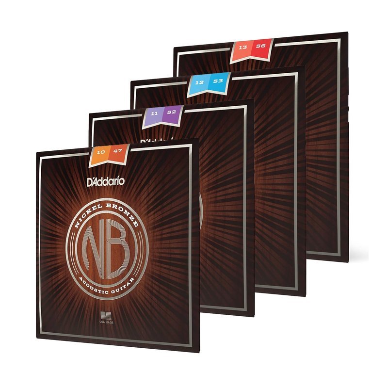 D'Addario D'addario 木吉他弦 NB1047/NB1152/NB1253/NB1356 鎳青銅 Nicke — 三峽木吉他 / 民謠吉他