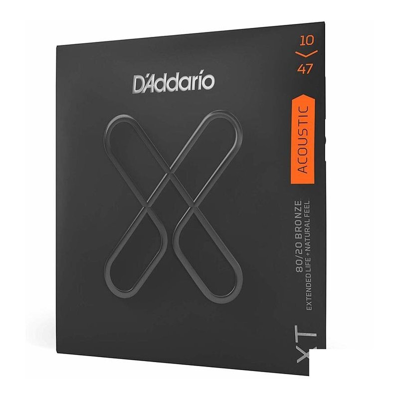 D'Addario D'Addario XTABR XT系列 80/20黃銅包覆 木吉他弦 — 三峽木吉他 / 民謠吉他