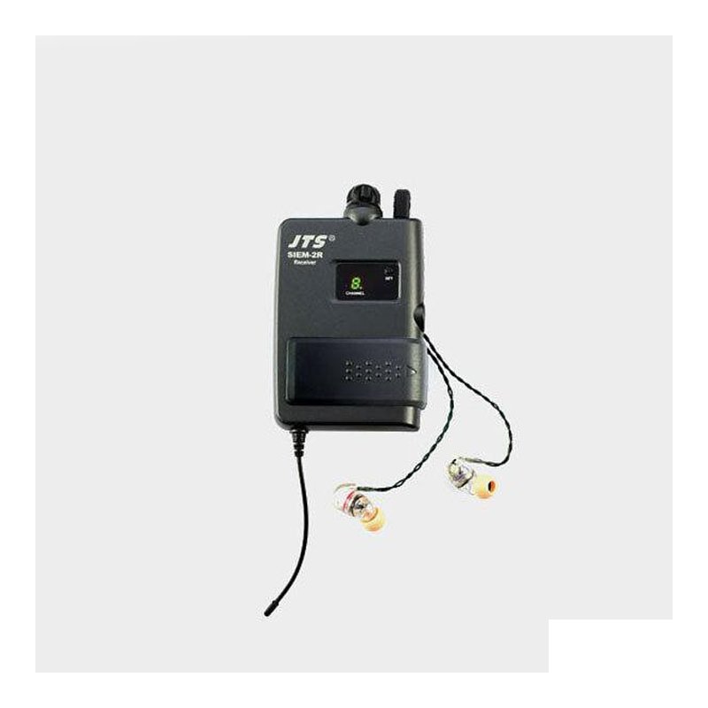 台灣 JTS 腰掛式接收機+耳機 SIEM-2R 公司貨 — 三峽錄音 / 音響