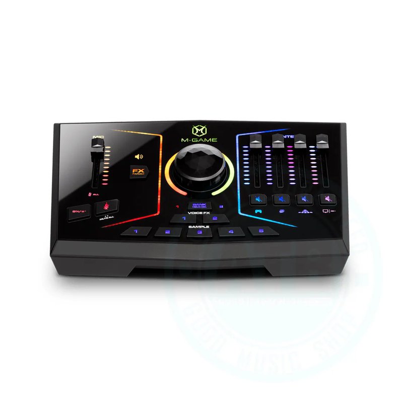 M-Audio M-audio / M-Game RGB Dual 2軌 雙USB直播錄音介面 — 三峽錄音 / 音響