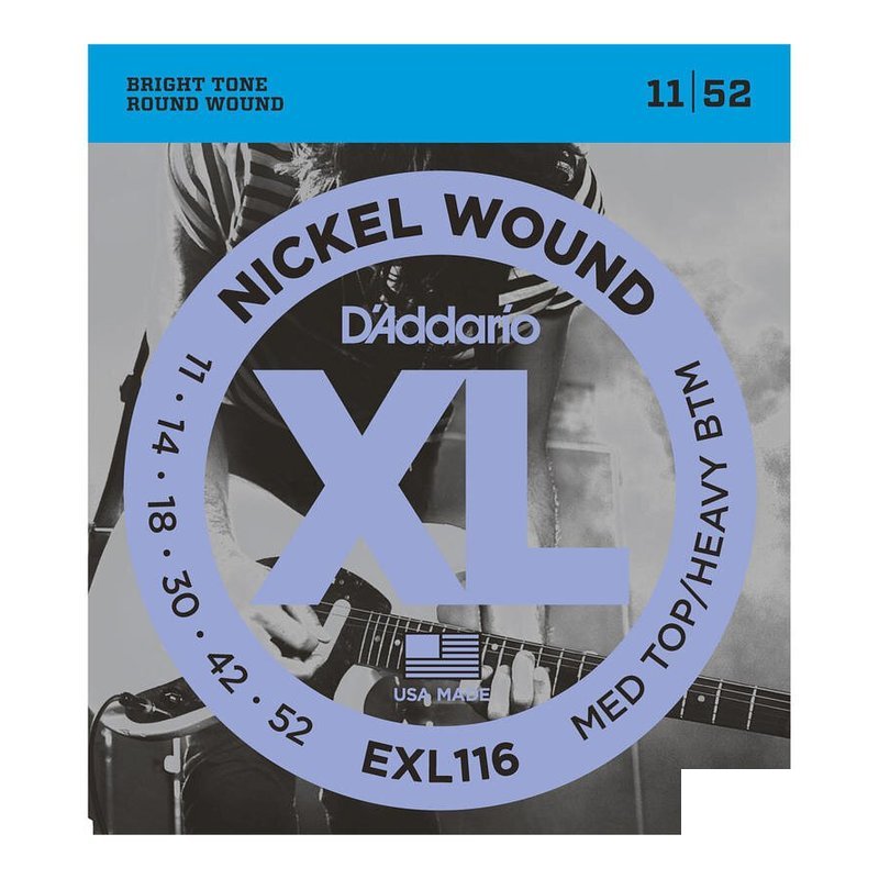 D'Addario D'addario EXL116 電吉他弦 (11-52) — 三峽木吉他 / 民謠吉他