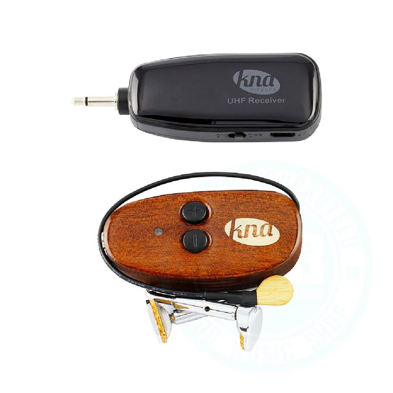 KNA KNA / 歐洲手工製 VV-Wi 小提琴&中提琴 無線壓電式拾音器(外裝式)(音量按鈕) — 三峽弦樂器｜YA! 玩音樂