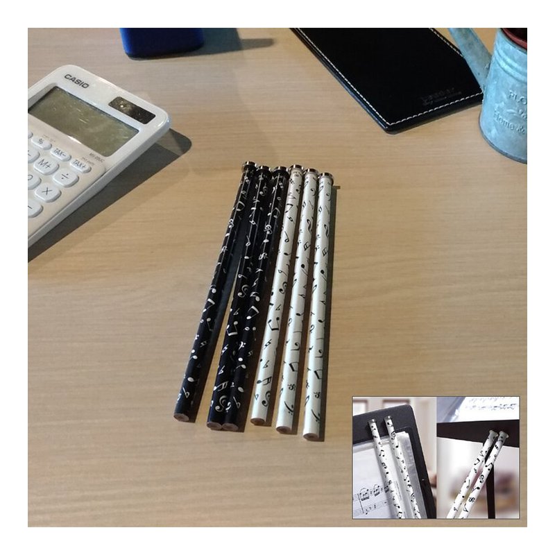 台製 2B 磁性木頭鉛筆 (6入) GP034 — 三峽配件 / 週邊