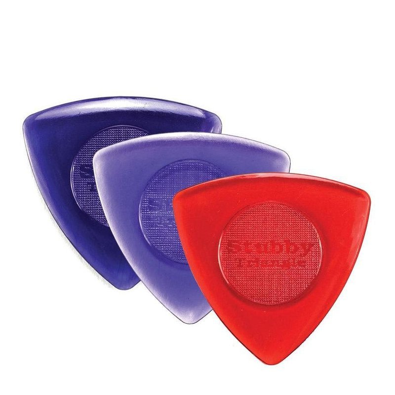 PICK PICK 彈片 美國Dunlop 473R Triangle Stubby 透明三角 — 三峽Pick