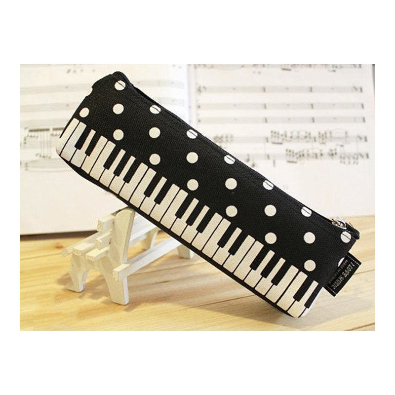 台製 T026 鍵盤 台製 T026 鍵盤 / T026A 黑底鍵盤 三角筆袋 — 三峽電鋼琴 / 鍵盤