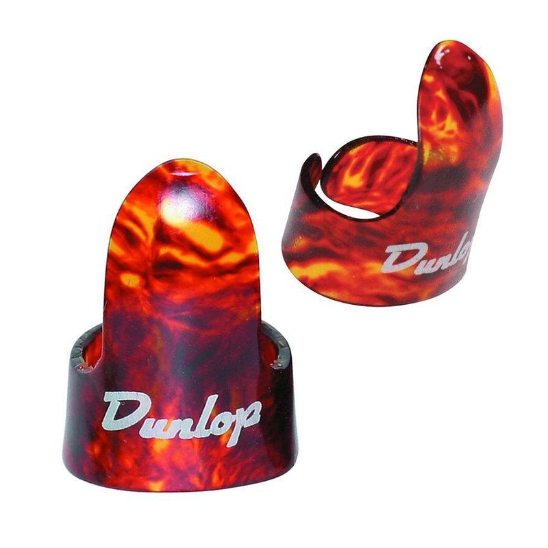 PICK PICK 食指彈片 M號 9010R 美國Dunlop 玳瑁色 — 三峽Pick