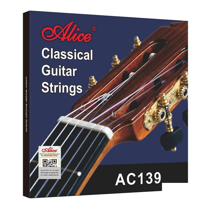 Alice AC139 古典吉他弦 演奏用弦 高級尼龍弦 紙盒裝 — 三峽古典吉他