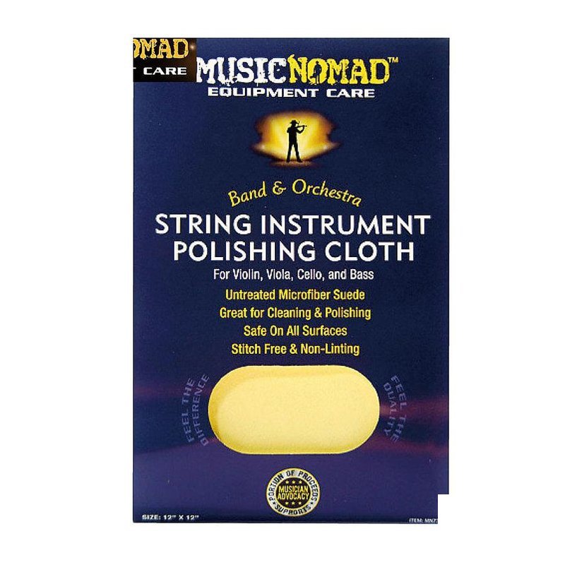 擦琴布 提琴專用超細纖維布 Music Nomad MN731 保養 — 三峽弦樂器
