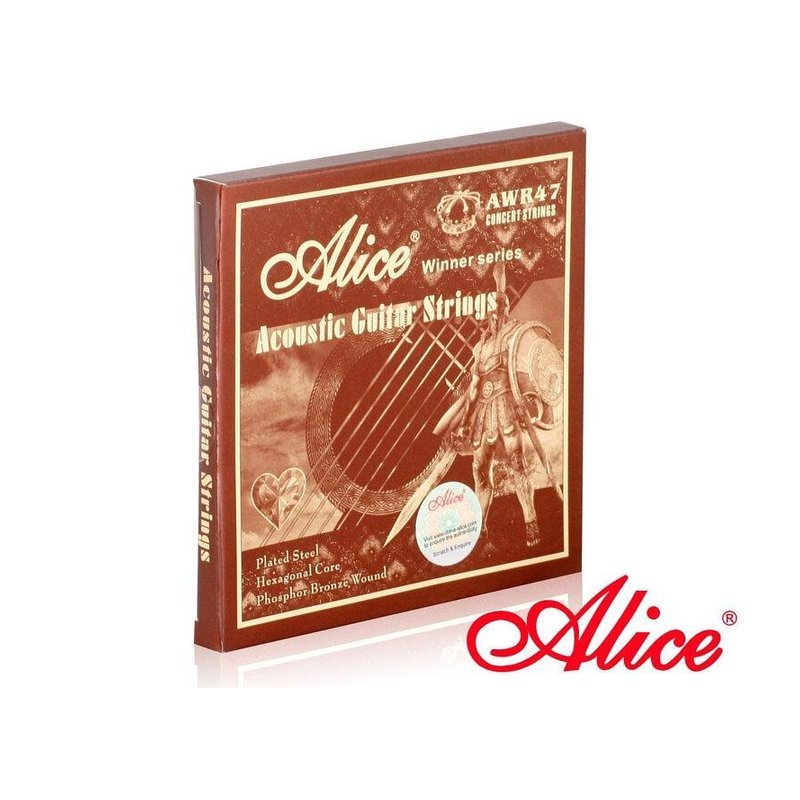 ALICE ALICE AWR47 磷青銅 木吉他弦 民謠吉他弦 — 三峽吉他 / Bass