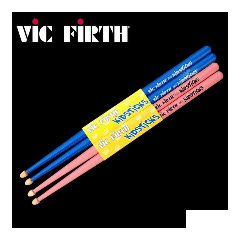 Vic Firth 美國 Vic Firth 兒童鼓棒 胡桃木 粉紅色KIDSPINK 藍色 KIDS — 三峽鼓 / 打擊
