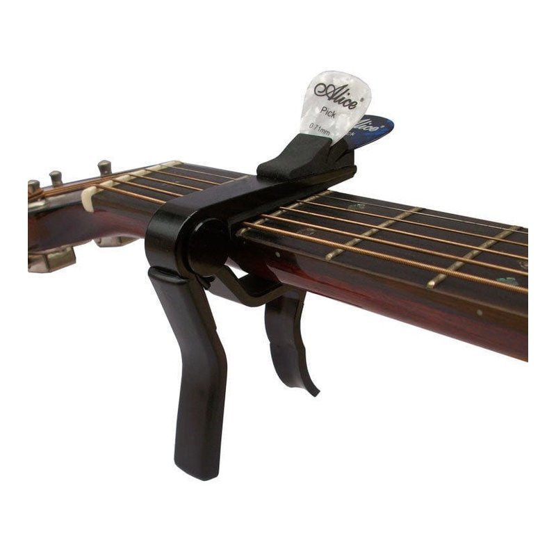 CAPO CAPO 移調夾 (可夾PICK) A007D/BK-A1 木吉他/烏克麗麗 — 三峽烏克麗麗