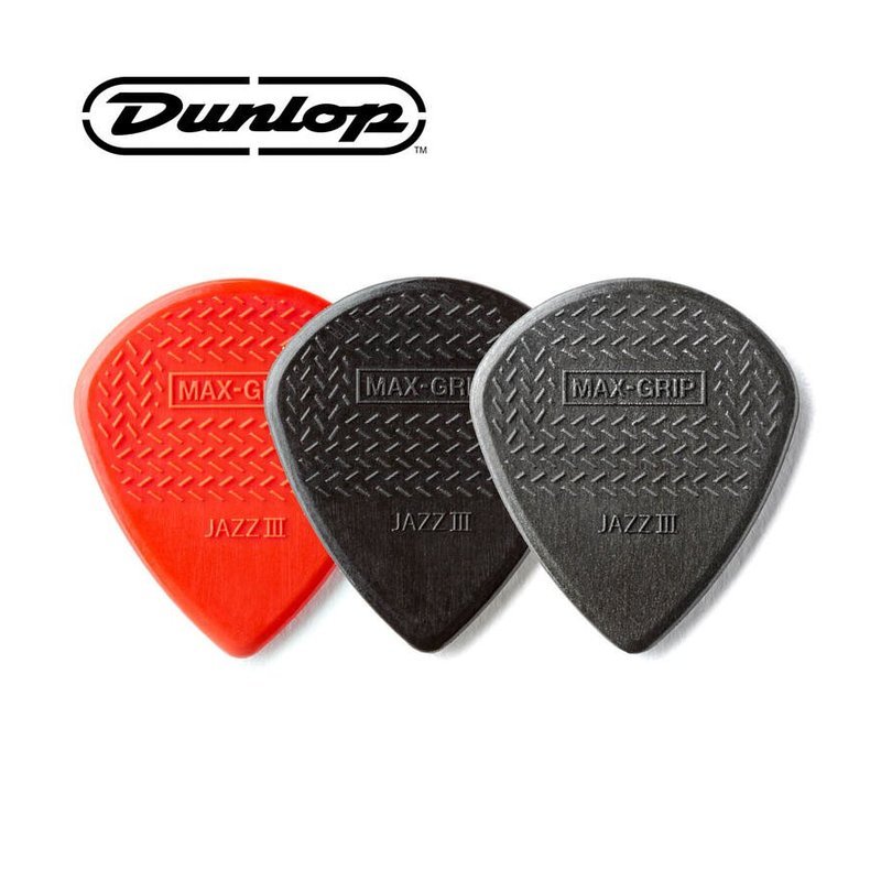 PICK PICK 彈片 471R Dunlop JAZZ III尼龍防滑 木吉他/電吉他 — 三峽木吉他 / 民謠吉他