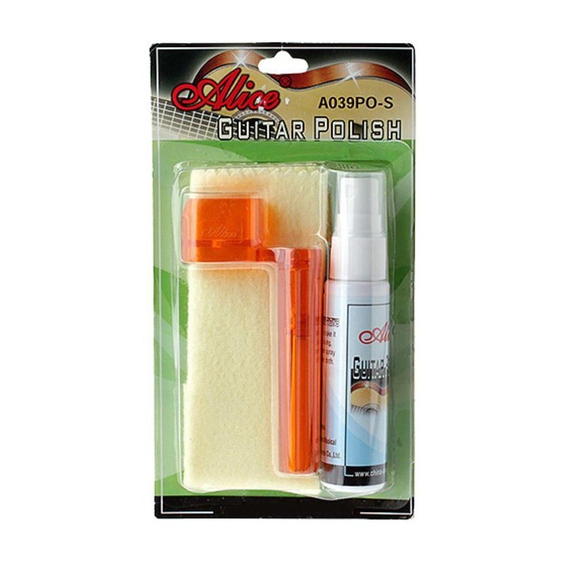 吉他保養 ALICE A039PO-S 保養組 (保養油+擦琴布+捲弦器) — 三峽吉他 / Bass