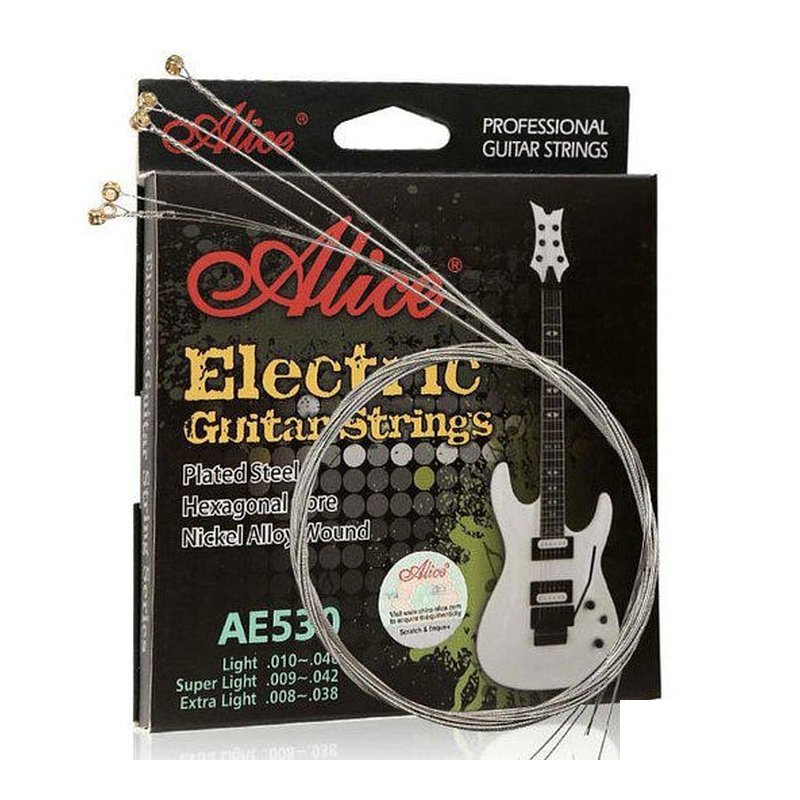 ALICE ALICE AE530 電吉他弦 防銹塗層 — 三峽吉他 / Bass