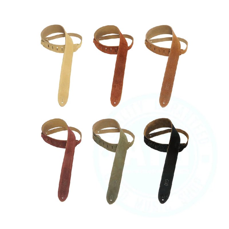 Levy's Levy's / MS12 加拿大製造 高級麂皮背帶(6色) — 三峽配件 / 週邊