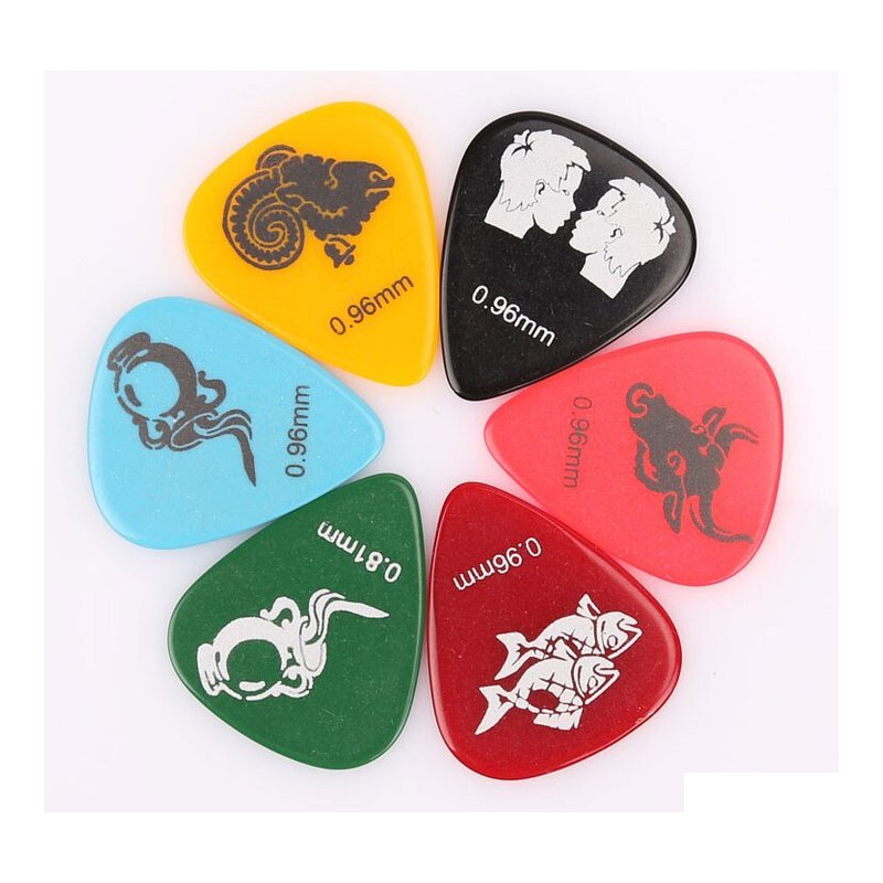 PICK PICK 彈片 12星座 ALICE AP-C 木吉他 烏克麗麗 電吉他 — 三峽烏克麗麗