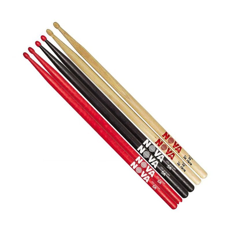 Vic Firth 鼓棒 美國 Vic Firth 副廠 Nova 7A/5A/5B 胡桃木鼓棒 爵士鼓棒 — 三峽鼓 / 打擊