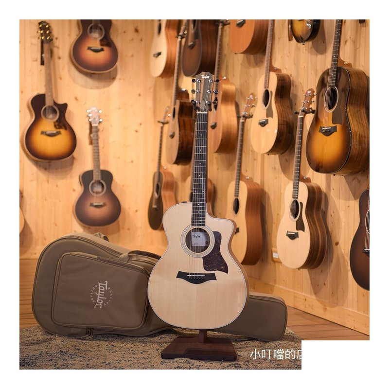 Taylor Taylor 214CE 電木吉他 西卡雲杉面單板 墨廠 TLGF-214-CE — 三峽木吉他 / 民謠吉他